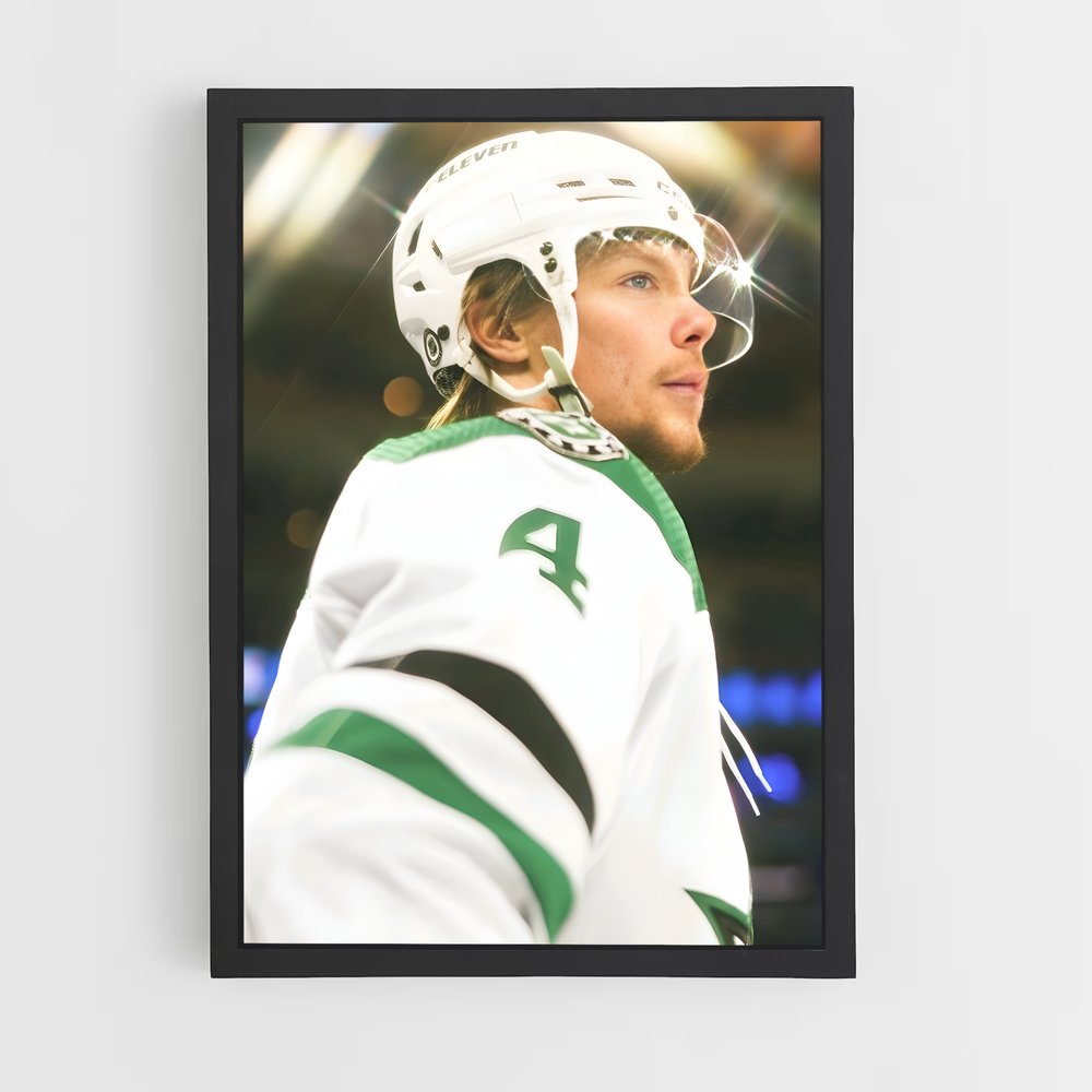 Poster La Barbe de la Victoire – affiche Hockey sur glace (vue 2)